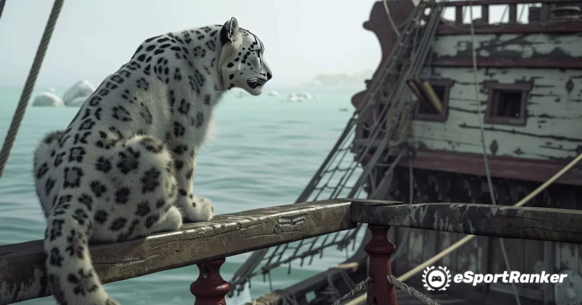 Deblochează animalul de companie leopardul de zăpadă în Skull and Bones: un companion râvnit pentru aventurile tale