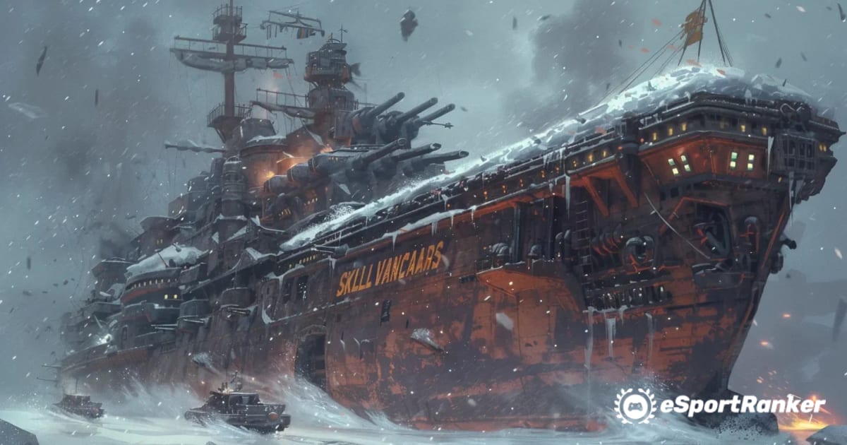 Deblocați Snow Vanguard: Ultimate Tank Ship în Skull and Bones