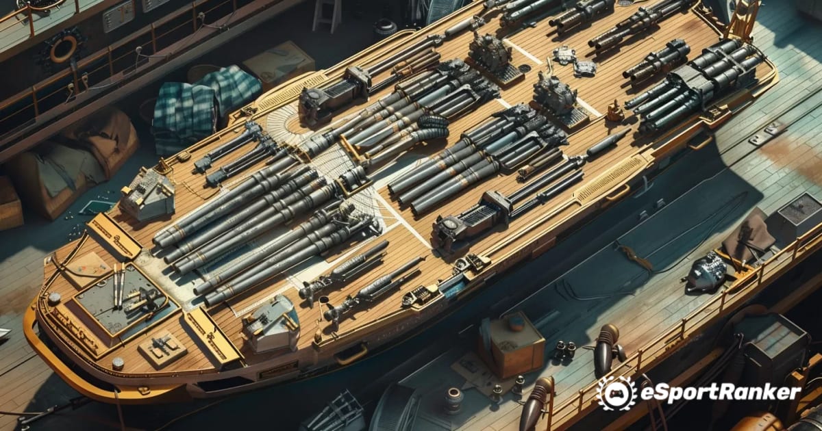 Stăpânește marea liberă: îmbunătățiri ale navelor și planuri de arme în Skull and Bones